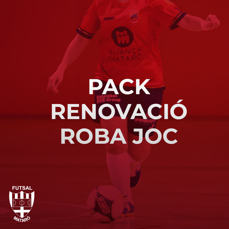 Pack Renovacio Roba Joc Futsal Mataró